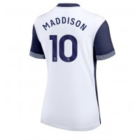 Tottenham Hotspur James Maddison #10 Domáci Ženy futbalový dres 2024-25 Krátky Rukáv